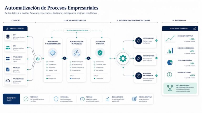 Automatización de procesos empresariales: qué es, ejemplos y cómo saber si tu empresa la necesita